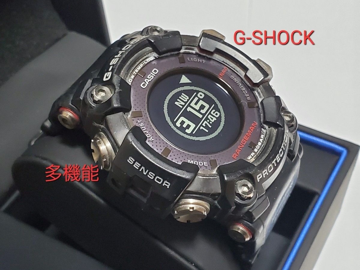 CASIO G-SHOCK RANGEMAN GPR-B1000 Solar Bluetooth Watch Navi | eBay