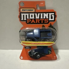 2022 Matchbox Moving Parts #24 Washington Blue 1932 Ford Pickup 1:64