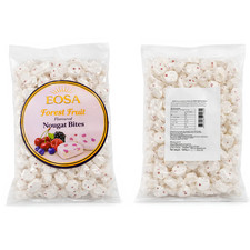 Forest Fruits Nougat Bites 1kg Traditional Fruity Nougat Sweets Bulk Bag