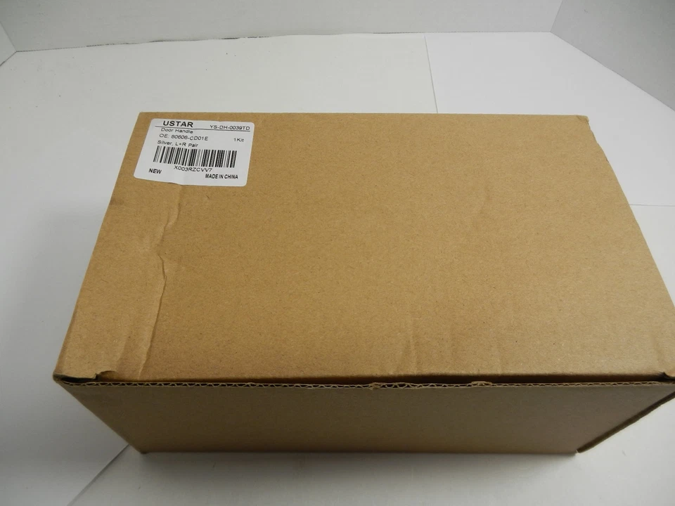 Par de manijas de puerta exterior plateadas para Nissan 350Z 2003-2009 juego exterior delantero Foto 2 de 4