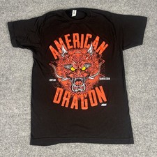 American Dragon Brian Danielson AEW Wrestling T Shirt Size Medium