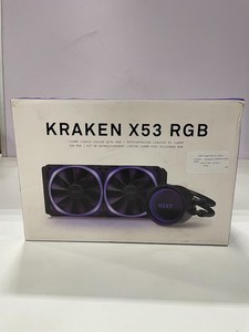 NZXT Kraken X53 Liquid Cooler AIO Liquid CPU Cooler RL-KRX53-RW