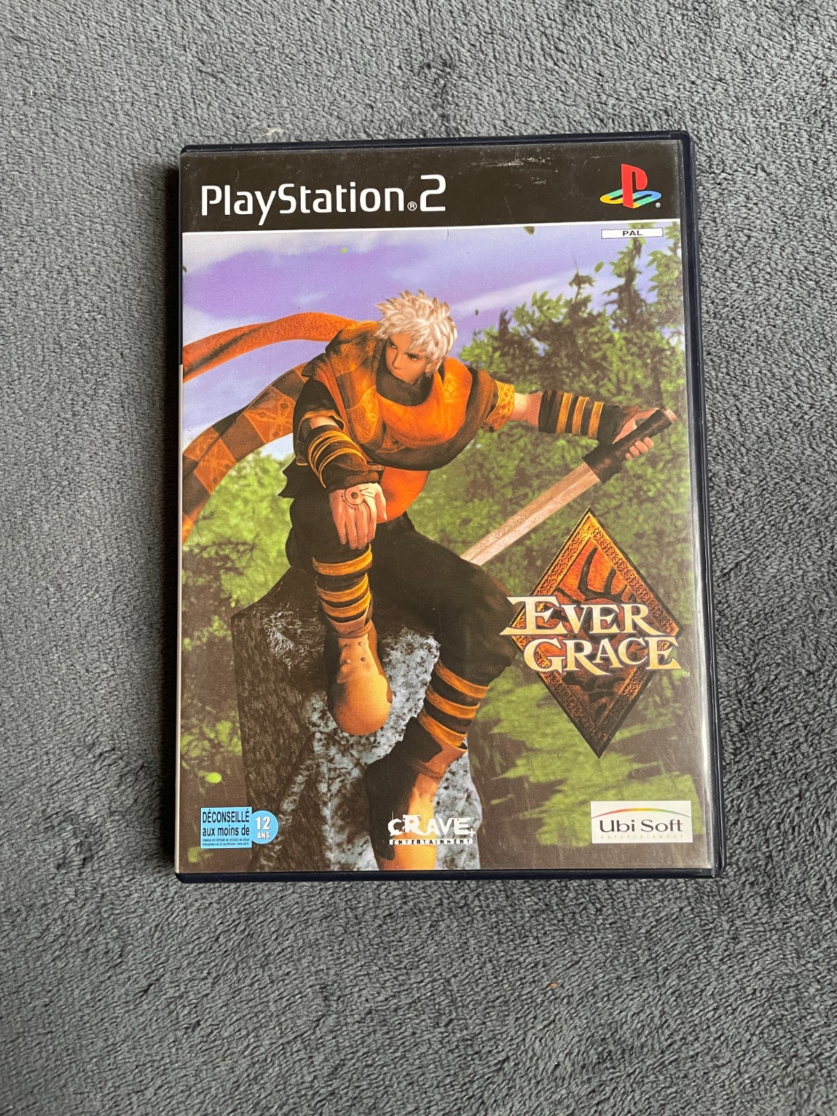 EverGrace sans notice sur Playstation 2 PS2 - FR cd TBE
