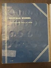 BUFFALO NICKEL COLLECTION SET 1913 - 1938. 54 COINS IN WHITMAN ALBUM FOLDER
