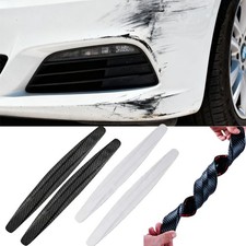 4Pcs x Car Bumper Protector Strip Front Rear Anti-collision Corner Bumper Strips