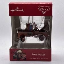 Tow Mater Disney Cars Hallmark Christmas Ornament New In Box - Free Shipping