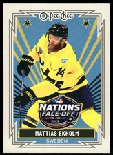 2025-26 O-Pee-Chee Retro #527 Mattias Ekholm 4N