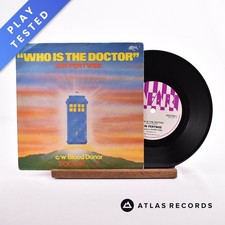 Jon Pertwee - Who Is The Doctor / Dr ...? - Reissue 7" Vinyl Record - VG+/VG+