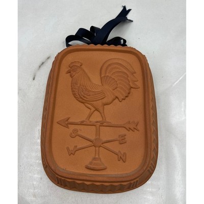 Sigma The Tastemaker Terracotta Rooster Wind Chime Mold Baking Dish