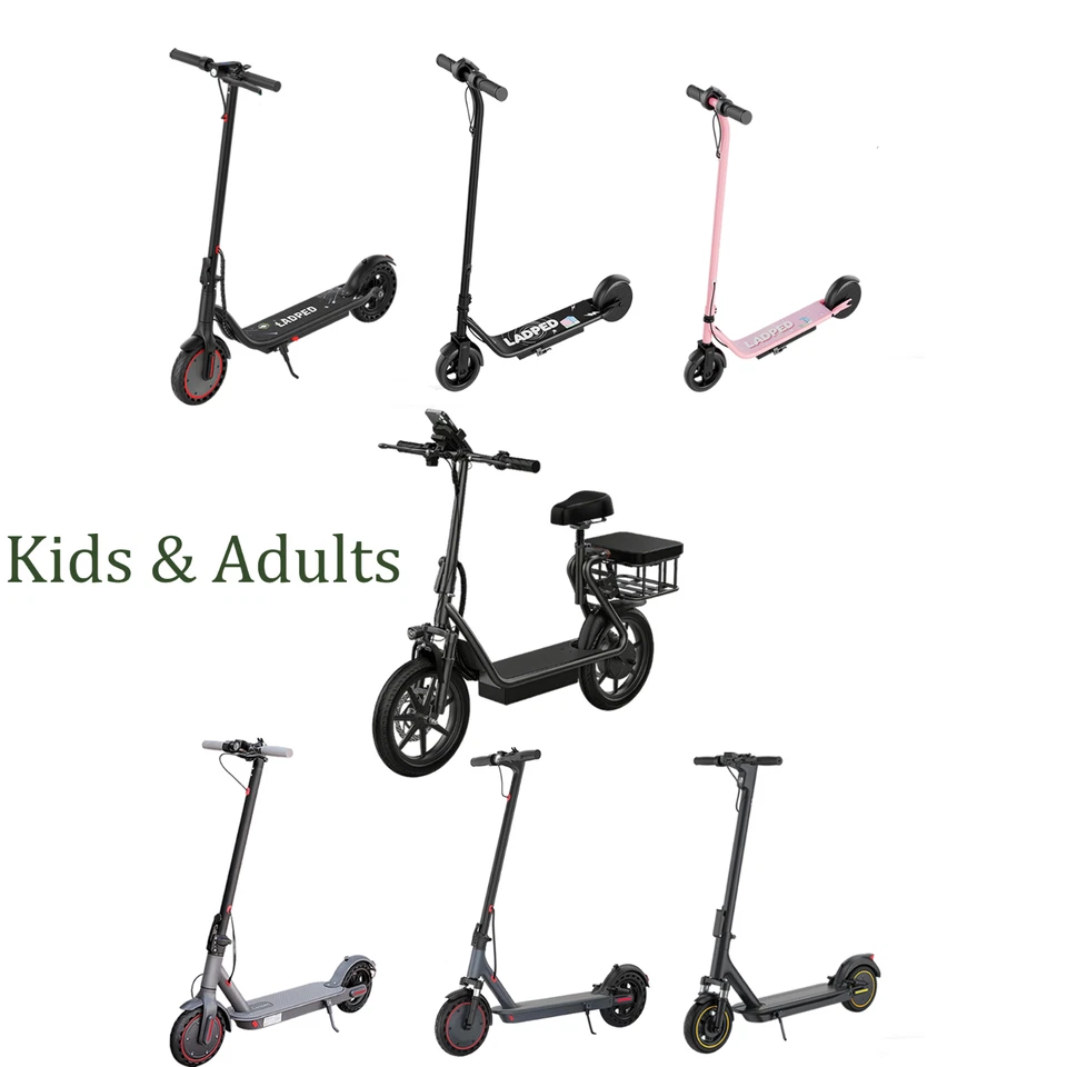 Ladped Foldable Electric Scooter 750W Peak Motor 19-22MPH 10-28Miles Adults/Kids - Image 3 of 3