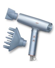 Infiniti PRO by Conair DigitalAire Hair Dryer, Diffuser, Precision Nozzle, Blue