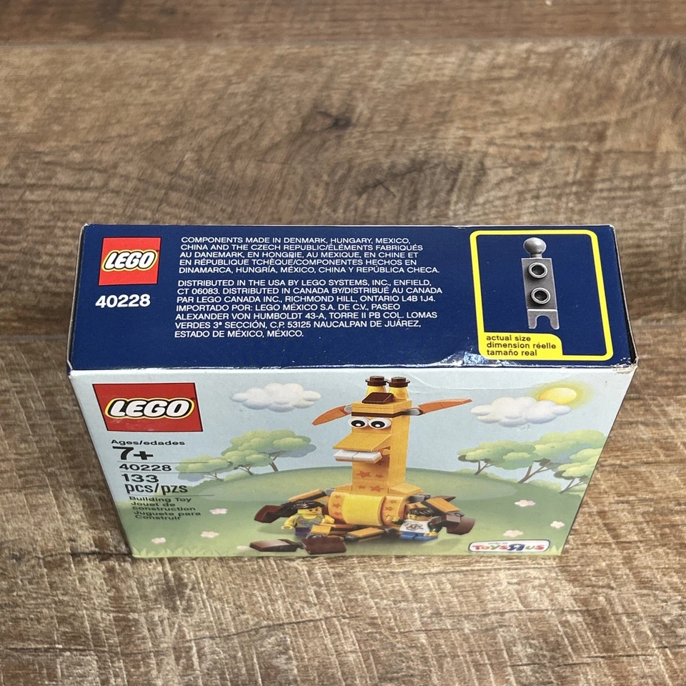 LEGO 40228 Toys R Us Exclusive Geoffrey The Giraffe & Friends NIB 133 Pcs 2016 - Image 3 of 3