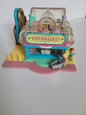 Polly Pocket 1995 Vintage Light-Up Supermarket Bluebird
