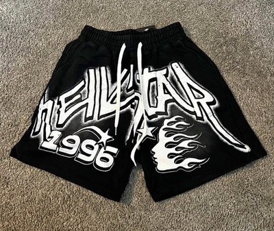 Hellstar 1996 Men's Black Shorts Size Large