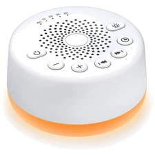Compact White Noise Machine with 25 Sounds & Sleep Timer for Ultimate Relaxation