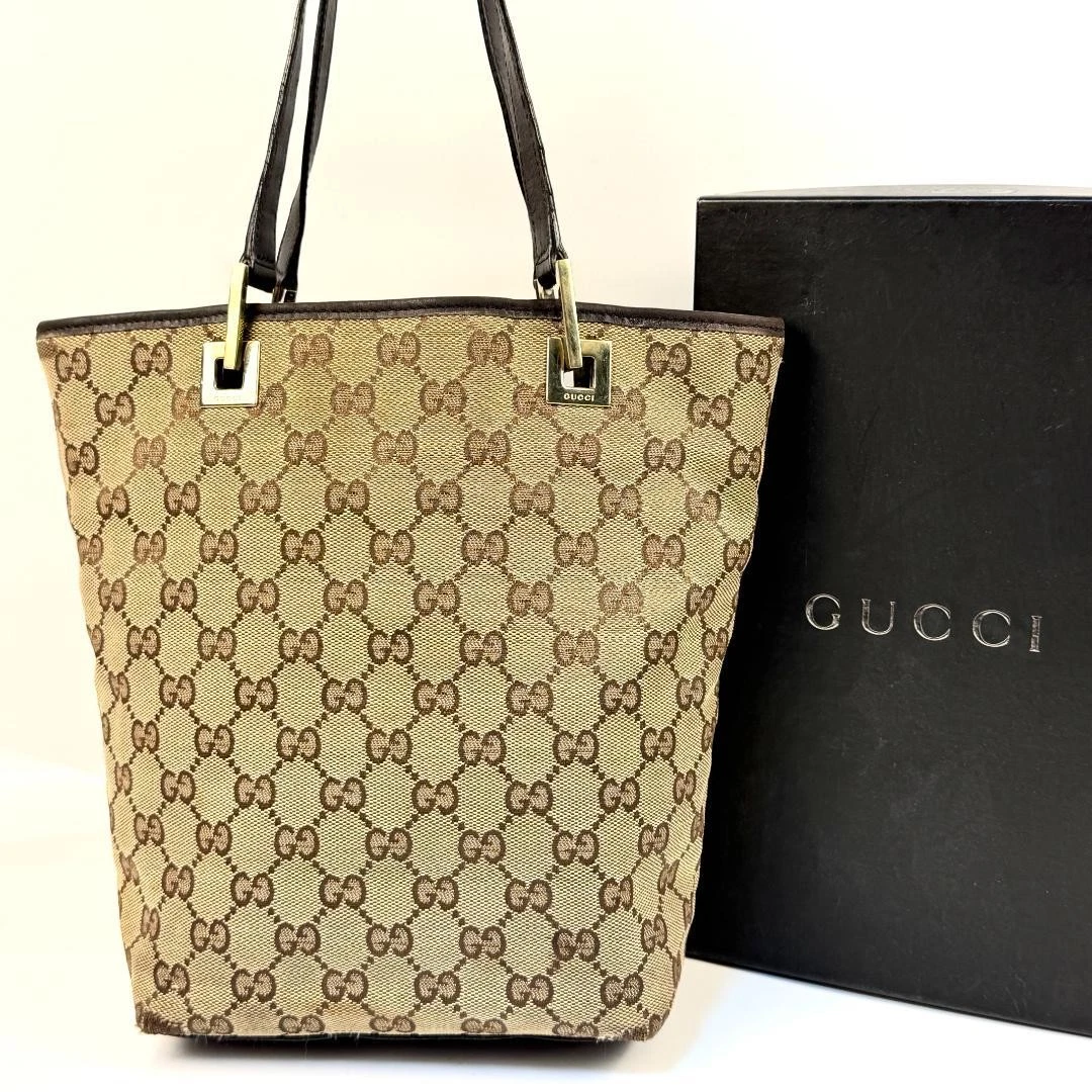 Sac à bandoulière Gucci Gg en toile forme seau