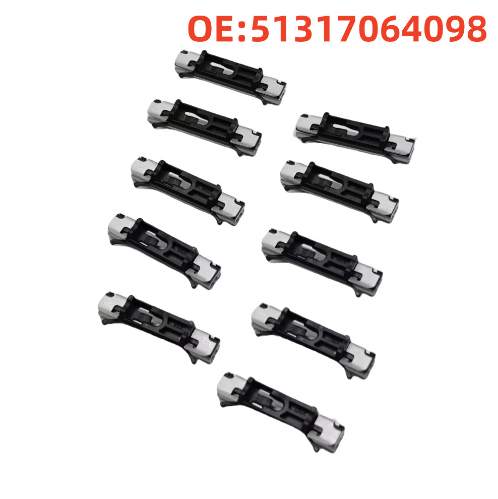 10Pcs Front Windshield Moulding Clips 51317064098 Fit For BMW X5 E70 X6 E71 E72
