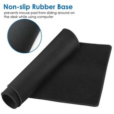 Non Slip Mouse Pad Stitched Edge Gaming Office Rubber Mousepads