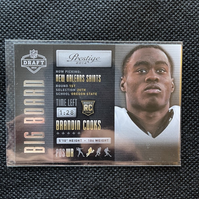Brandin Cooks Big Board Rookie 2014 Panini Prestige New Orleans Saints 