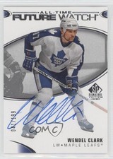 2020 Upper Deck SP Signature Edition Legends 41/199 Wendel Clark #372 Auto 9hi