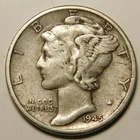 1945 D Mercury Dime VF-EF  Actual Coin Pictured- Not Cleaned, Polished or Dipped