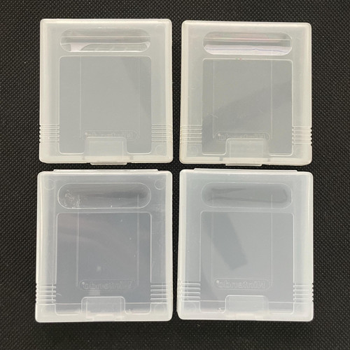 Lot of 4 Nintendo Gameboy OEM Original Game Storage Cartridge Cases Dust Covers