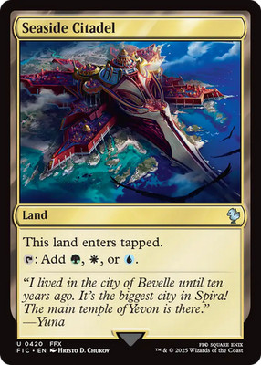 Seaside Citadel Uncommon Commander: FINAL FANTASY #420 Near Mint