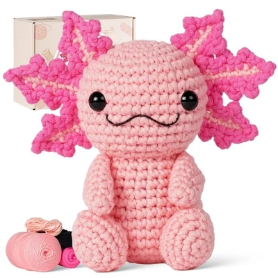 Gipony Crochet Kit for Beginners, Crochet Animal Kits,Crocheting Kit for Star...