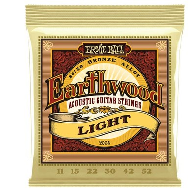 Ernie Ball 2004 Earthwood 80/20 Bronze 11-52