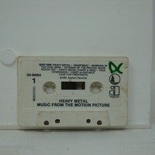 Heavy Metal Music From The Motion Picture Cassette 1981 Asylum