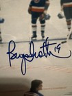 NY ISLANDERS 8 AUTOS GILLIES~BOSSY~NYSTROM~BOURNE~MORROW~TROTTIER~ARBOUR~SMITH — photo 9