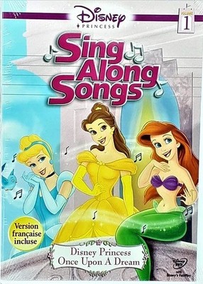 SING ALONG SONGS : ONCE UPON A DREAM (DVD) VG Disc + Cover Art - NO CASE