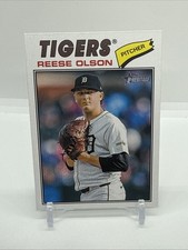 2026 Topps Heritage SP#71 REESE OLSON TIGERS