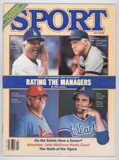 1984 Sport Magazine Tommy Lasorda Sparky Anderson Whitey Herzog Joe Torre #7 0b4