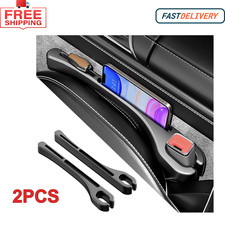 2PCS Car Seat Gap Filler Organizer with Phone Holder, Upgrade Version Car Seat