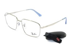 Ray Ban RX6544I 2501 Silver Frames Reading Glasses/Bifocal/Progressive Lenses