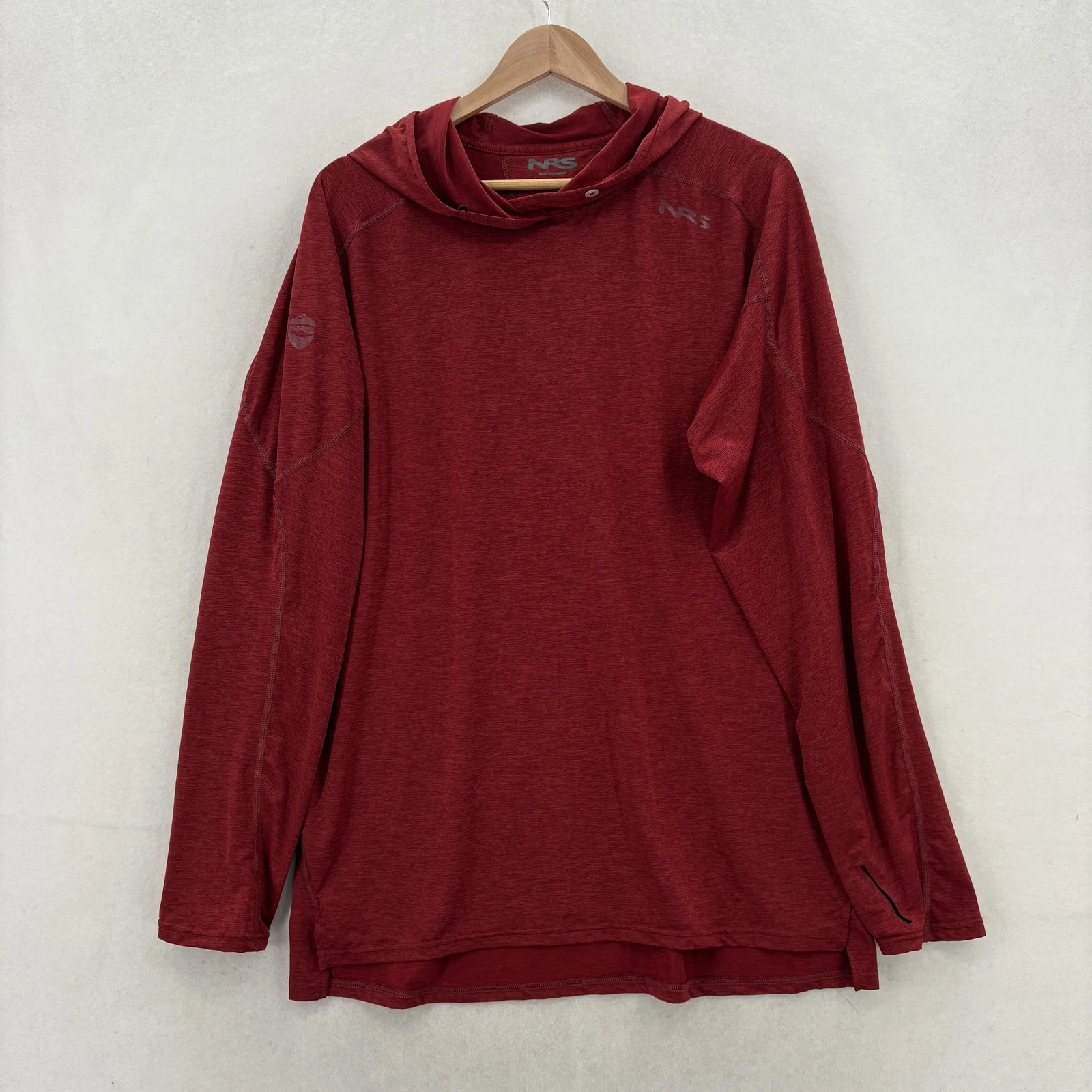 NRS Silkweight Hoodie Mens Large Red Lightweight UPF 50+ Sun Shirt Long Fishing
Opens in a new windo
