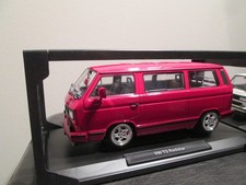 1 : 18 VW Volkswagen T3 Redstar 1992 rot / red  Porsche Umbau / Tuning Felgen
