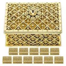  12 Pcs Decorative Party Box Birthday Valentine Candy Holder Keepsake Organizer