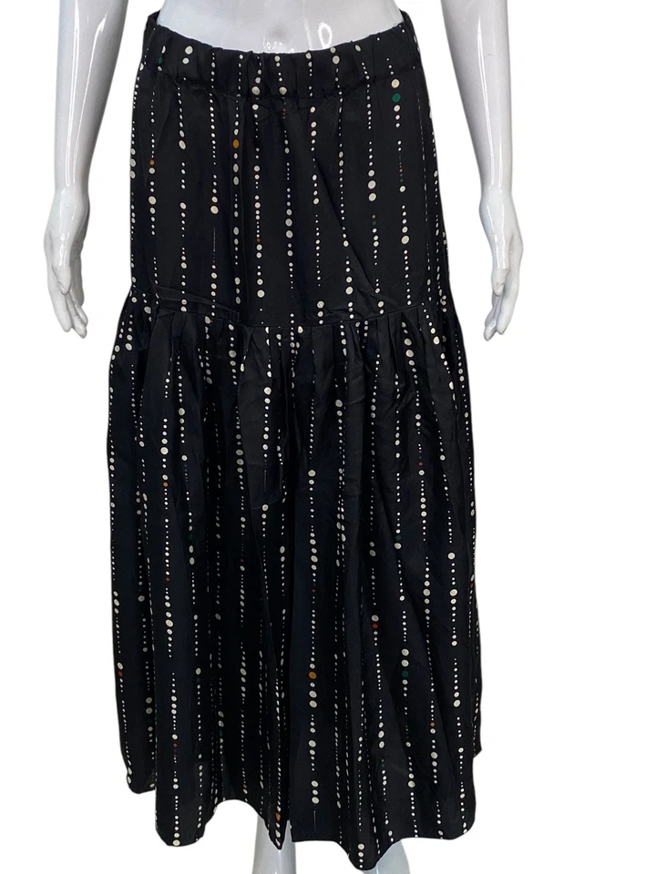 Falda Larga Isabel Marant Para Mujer Punto Cósmico Obella Estampado a Lunares Gemma M 36 Foto 3 de 4