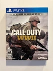 Call of Duty WWII [Pro Edition] (Sony PlayStation 4 PS4, 2017) Complete CIB