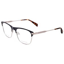 Rag  Bone Men's 54 mm Ruthenium Blue Opticals RNB7063-G-V84-54