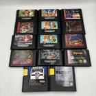 Vintage Sega Genesis Game Lot 14 Sonic 1 2 NFR Aladdin Taz Madden Primal Rage