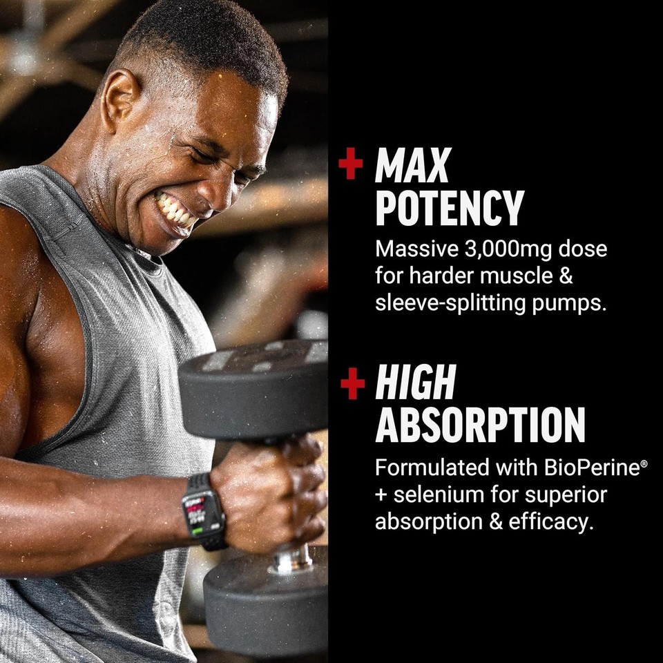 Force Factor, L-Arginine, 3,000 mg, Dietary Supplement - 150