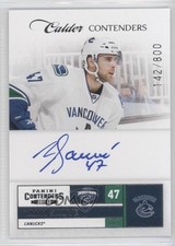 2011-12 Panini Playoff Contenders Calder 142/800 Yann Sauve #256 Auto 1k5