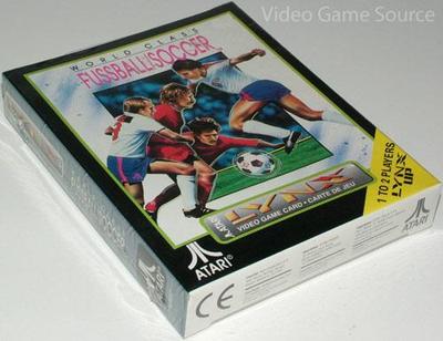 Atari Lynx World Class Fussball/Soccer Game Cartridge *Original versiegelt