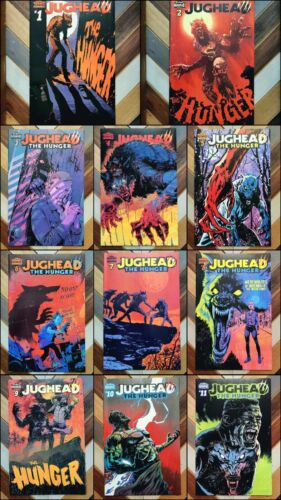 JUGHEAD: The Hunger #1-11 (Archie 2017) High Grade! WEREWOLF/HORROR Set Of 11! - Afbeelding 1 van 12