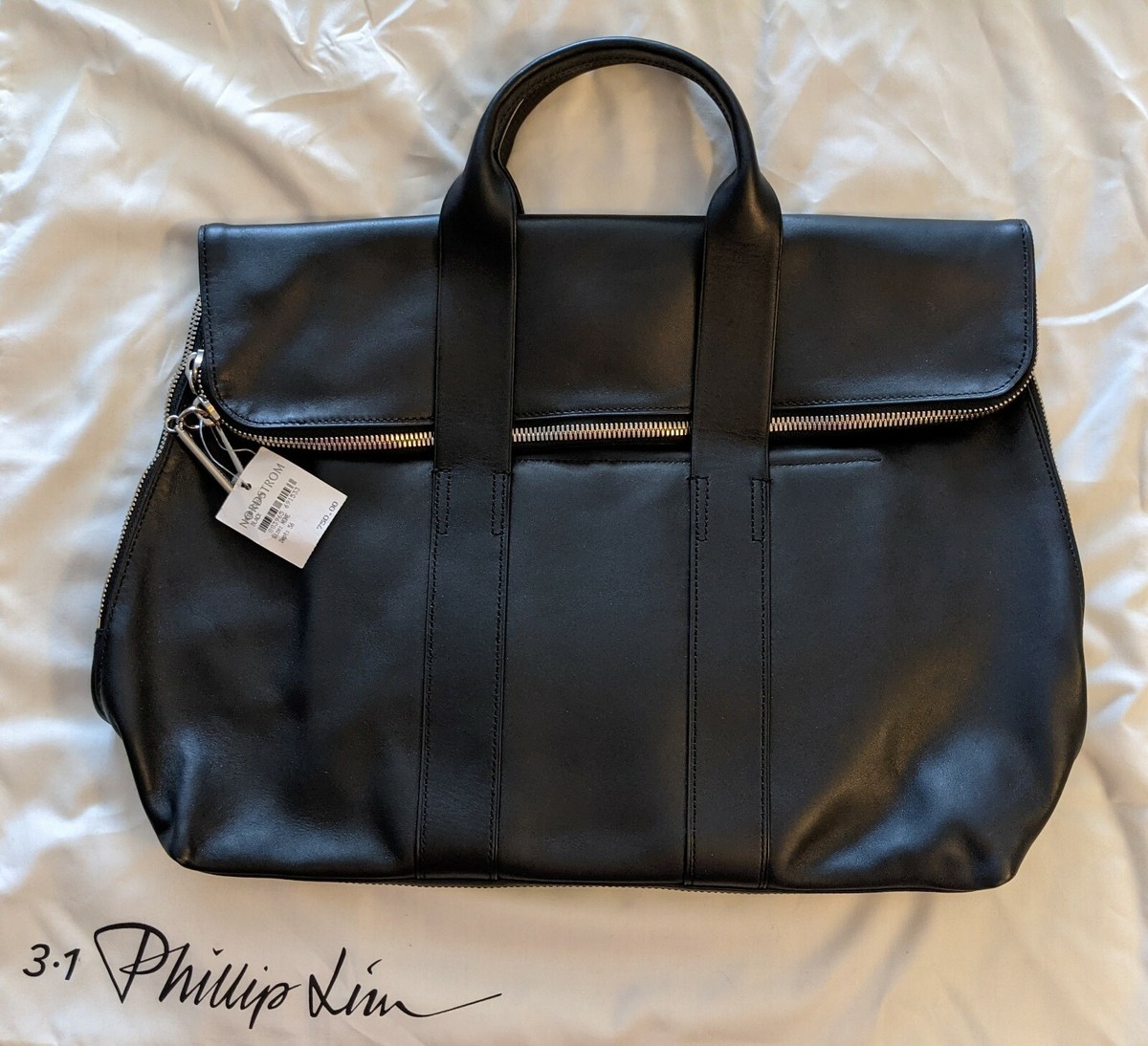 3.1 Phillip Lim Black Hour Leather Bag | eBay 3.1 Phillip Lim Black Hour Leather Bag | eBay