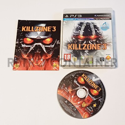 Vintage SONY PLAYSTATION 3 PS3 Game - Killzone 3 Complete