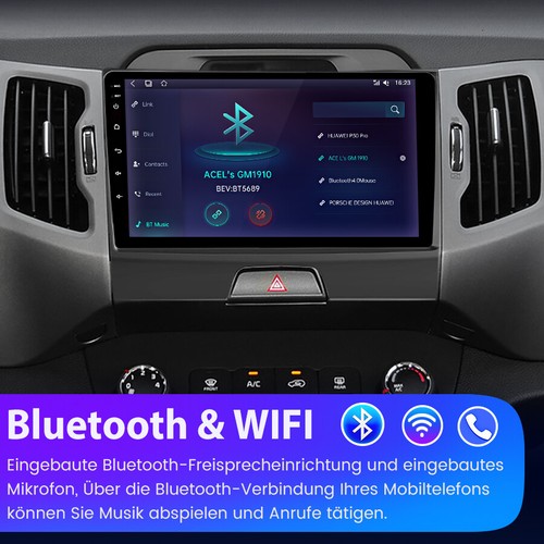 Für KIA Sportage 3 Carplay Android 13 Autoradio GPS Navi WIFI BT SWC DAB+ 6+128G - Bild 6 von 11